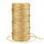 KINGLAKE Gold Twine String,Christmas Metallic Gold Twine String Bakers Twine for Gift Wrapping and Crafts,328 Feet 1.5mm Gold Glitter String Thread