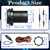 84W 4-Port 12V/24V USB Car Charger Socket with Dual PD3.0 & Dual QC3.0 Fast Charging, Aluminum Alloy Waterproof USB C Outlet with LED Voltmeter, Compatible for Cars Boats Trucks RVs Motorcycles Marine