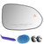 Passenger Side Mirror Glass Compatible with Hyundai Sonata 2024-2026