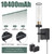 Wall Sconces,Battery Operated Wall Sconce 10400mAh Black and Gold Fast Chargin Endurance 150 Hours Infinitely Dimmable with Remote Control Wireless Wall Lights for Bedroom Living Room Hallway