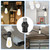 3 Prong Light Socket to Plug Adapter,E26 Outdoor Light with Outlet,E27 Light Bulb to 2/3 Prong Outlet Plug Splitter Converter for Garage Porch CCTV Camera (1, Black)