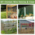 Tongmo 48" x 100' Green Hardware Cloth, 1inch Mesh Chicken Wire Fence, 19 Gauge Vinyl Coated Wire and Welded Wire Roll,Garden Fence, Poultry Netting for Rabbit/Duck/Chicken Coop