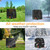 Forklift Cover, All Weather Forklift Rain Cover, Heavy Duty 600D Oxford With Zipper Door Reflective Strips Fits All Forklifts Up To 8000Lb, Sun Rain Snow Uv Forklifts Accessories(104"L*49"W"*80"H)