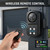 HENDUN Outdoor Door Alarm with Remote, Waterproof IP67, 140dB Loud, 1 Pack