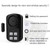 HENDUN Outdoor Door Alarm with Remote, Waterproof IP67, 140dB Loud, 1 Pack