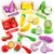 MerryPony 30 Pcs Wooden Play Food Sets for Kids Kitchen Accessories, Velcro Fruit and Veggies for Toddlers, Velcro Fruit Cutting Toys for Kids, Color Sorting Play Food Set, Play Food for Toddlers 1-3 MerryPony 30 Pcs Wooden Play Food Sets for Kids Kitchen Accessories, Velcro Fruit and Veggies for Toddlers, Velcro Fruit Cutting Toys for Kids, Color Sorting Play Food Set, Play Food for Toddlers 1-3