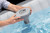SaluSpa Hydrogenic 0.5 G/H Saltwater Chlorinator | Floating Rechargeable Saltwater Chlorinator for Pools & Hot Tubs up to 369 gal. | Battery-Operated with One-Touch Controls | Includes Test Strips
