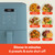 Bella Slim 4.0 QT Air fryer, Surf