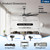Amico 72 Inch Outdoor Ceiling Fan No Light with Remote,Black