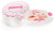 Snips Vintage Cake Holder/Carrier, 11-Inch, Pink