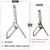 Foldable Steel Cable Caddy for Wire Spools, 15 x 12 Inch