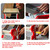 Commercial Pasta Roller Hand Crank Noodle Maker Manual Dough Machine