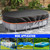 12x18FT Oval Pool Covers,for Rectangular Frame Pools with Winch and Cable,Solar Covers for Above Ground Pools