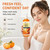 BIGBIO Persimmon Body Wash for Old People Smell, Natural Deodorant Bar Soap for Strong Odor Smelly Feet Remove,Deep Cleansing Body Deodorizing with Persimmon Extracts