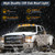 POPMOTORZ LED Cab Roof Lights Cab Marker Lamps Kit For 1999-2016 Ford F150 F250 F350 F450 F550 F650 F750 E150 E250 E350 E450 Super Duty Amber LED Roof Running Light Top Clearance Lamp Smoked Lens 5PCS