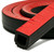 3/4INCH D Shape Rubber Seal Strip (Black, (3/4INCH ; 3/4INCH) 20FT)