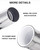 Mojiate 2PCS Boat Fishing Rod Holders, 316 Stainless Steel Rail Mount Rod Holders for Fishing Boat/Kayak, 360° Adjustable Clamp-On Design Fits 7/8" to 1" Rails, Rust-Resistant with Rubber Insert