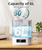 BREEZOME 6L Humidifier for Bedroom Large Room Smart Humidistat Control