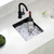 Undermount Bar Sink,13" Black Undermount Small Bar Sink,13x15 Inch 16-Gauge Small Black Undermount Kitchen Bar Sink for Small Kitchen Space Outdoor Kitchen Prep Kitchen Sink