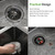 Undermount Bar Sink,13" Black Undermount Small Bar Sink,13x15 Inch 16-Gauge Small Black Undermount Kitchen Bar Sink for Small Kitchen Space Outdoor Kitchen Prep Kitchen Sink