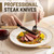 48 PCS NO-FADING Black Silverware Set with Steak Knives, Flatware for 8