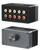 Cubilux AS-R4 4-Way Bidirectional RCA Switch, Passive 4-Channel Stereo RCA Speaker Selector Box, 1-Input to 4-Output / 4-Input to 1-Output RCA Audio Switcher