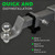 Otoolling 2" Anti Rattle Hitch Clamp with 2 Silencer Pads Anti Rattle Hitch Tightener for 2 Inch Hitches Stabilizer with Black Textured Powder Coat
