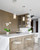 AKEZON Pendant Lights Kitchen Island 2 Pack, Brushed Nickel, Adjust Height