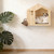 Dmnnlp Wall Mounted Cat House Bed, Pine Wood Cat Box Bed Condo with Double-Sided Cushion, Wall Cat Furniture, Easy Install Space-Saving Furniture for Indoor Cats