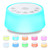 Color Noise Sound Machines with 10 Colors Night Light 25 Soothing Sounds and Sleep White Noise Machine 32 Volume Levels 5 Timers Adjustable Brightness Memory Function for Adults Kids Baby