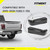 KUAFU Rear Bumper End Cap Compatible with 2015-2020 Ford F150 FO1102382 W/O Parking Sensor Hole Steel Bumper Guard Pad Cover Steel Powder Coated Black (2Pcs)