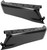 KUAFU Rear Bumper End Cap Compatible with 2015-2020 Ford F150 FO1102382 W/O Parking Sensor Hole Steel Bumper Guard Pad Cover Steel Powder Coated Black (2Pcs)