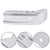 labwork Right Side Rear Bumper Chrome End Cap Replacement for F150 2021-2023 with Dual Radar Hole