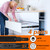12 inch Drawer Slides 4 Pairs (8pcs) 3 fold Full Extension Side Mount Cabinet Drawer Glides 12" Black Cabinet Rails for Dresser, Cabinet, Kitchen,Trash Can, Wardrobe 100 LB Capacity