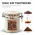 LAMLENT Airtight Coffee Container with Date Tracker & Spoon - Kitchen Storage Jar for Coffee Grounds, Cereal, Beans, Sugar (Beige, 24OZ) LAMLENT Airtight Coffee Container with Date Tracker & Spoon - Kitchen Storage Jar for Coffee Grounds, Cereal, Beans, Sugar (Beige, 24OZ)