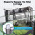 AQQA 12 Packs Aquarium Filter Cartridges with Activated Carbon