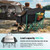 Overmont Oversized Double Camping Chair - Portable Folding with Cooler Bag