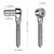 Insaga Cast 304 Stainless Steel Gate Hinges Heavy Duty, 4Pair Heavy Duty Gate Hinge, M16 Wood Gate Hinge, Partial Thread Hook and Eye Hinges, Gate Hinges for Wooden Gates Fences