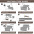 TAOCOCO 100% Waterproof Recliner Loveseat Cover Non Slip Couch Cover for 2 Seat Reclining Sofa, Split Reclining Loveseat Covers 2-Piece with Straps for Kids Pets(2 Seater, Taupe)