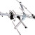 Five Star TV Antenna Indoor/Outdoor Yagi Satellite HD Antenna with up to 200 Mile Range - Attic or Roof Mount TV Antenna, Digital OTA Radio/FM Antenna for 4K 1080P with Mounting Pole
