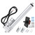 3000N/660lbs Linear Actuator 12V | 10 Inch Stroke, 5mm/s Speed | Waterproof Heavy Duty Electric Cylinder Actuator with Controller for Home, Outdoor, RV Automation