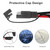 Linkstyle 2PCS SAE to O Ring Terminal Harness, 2FT 10AWG SAE Battery Connector, 2Pin Quick Disconnect SAE Battery Extension Cord Cable with 15A/20A/30A Fuses for Solar Panel Motorcycle, Car, RV