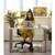 Office Chair Mat for Hardwood Floor 36"X 48" Heavy Duty Desk Chair Rug for Under Gaming Rolling Chairs Computer Decor Protect Mats Low Pile Non-Slip Rubber for Carpet & Tile Floor-Mandala Flowers