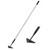 YEELOR Triangle Garden Hoe, Carbon Steel Push-Pull Weeding Tool