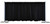 3 Ft. High x 4 Ft. Wide Banjo Drape Panel (For Pipe and Drape Displays and Backdrops) - Black