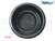 SeaLux Marine Stainless Steel Drink Cup Holder with Carbon Fiber Print (2 pcs) for Sport Boat, RV, Yacht