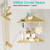 Qeke 10" Corner Shower Shelf, 2 Pack Tile Corner Shelves, Brushed Golden