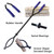 CKLT 40in Heavy Duty Fire Tongs with Scissor Shape Serrated