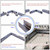 Pool Deck Drain Channel 1-1/4" W 1 Pc,Pool Drain,Silver Channel Drain