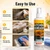 ForgeVibe 2Pcs Spray Grill Cleaner,Kitchen Degreaser Spray,Powerful Degreaser,Degreasing Spray Grill Cleaner,Suitable for Surface Cleaning of Stainless Steel, Steel,and Ceramics